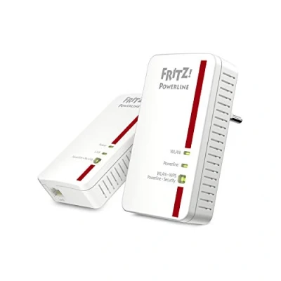 Image de AVM FRITZ!Powerline 1240E WLAN Set pont 802.11b/g/n Branchement mural