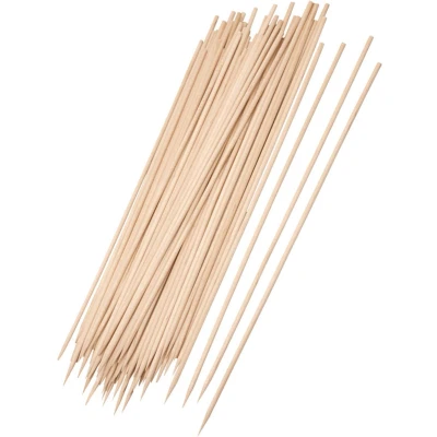 Afbeelding van Elite 100x Bamboe houten sate prikkers/spiezen bbq sticks 25 cm