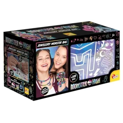 Image de Pochette à bijoux scintillante monster high Créez des bracelets et colliers fantastiques