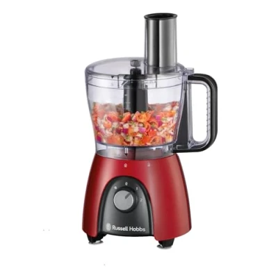 Image de Robot culinaire RUSSEL HOBBS Desire Red 600 W 2 vitesses + pulse Rouge