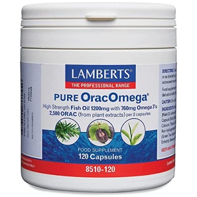 Afbeelding van Lamberts Orac omega (visolie) 120 capsules