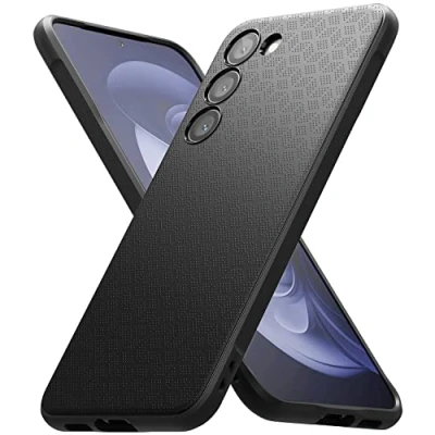 Afbeelding van Ringke Onyx beschermhoes compatibel met Samsung Galaxy S23 Plus 5G (2023), randbescherming, schokbestendig, dun, krasbestendig, zwart