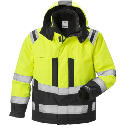 Afbeelding van Fristads Hi Vis Airtech Winterjack Klasse 3 4035 Gtt geel/zwart