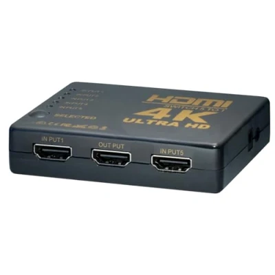 Afbeelding van Maxtrack CS 1 5 L HDMI switch Met afstandsbediening Zwart