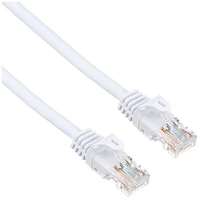 Afbeelding van StarTech Cat5e Ethernet netwerkkabel met snagless RJ45 connectors UTP kabel 7m wit