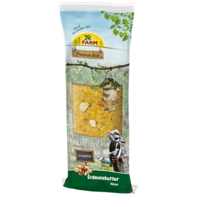Afbeelding van JR Farm pindastaaf met noten 350 gram Buitenvogelvoer