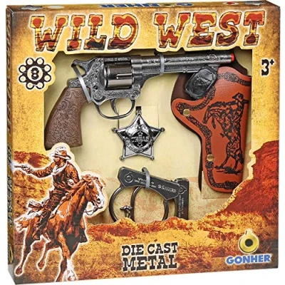 Afbeelding van Set Western pistolen Gonher 157/0 (5 pcs)