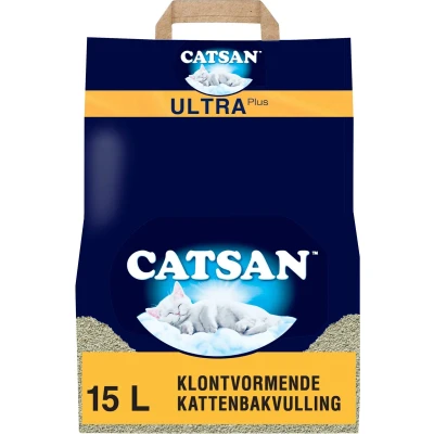 Afbeelding van Catsan Ultra Kattenbakvulling Klontvormend Zak 15L