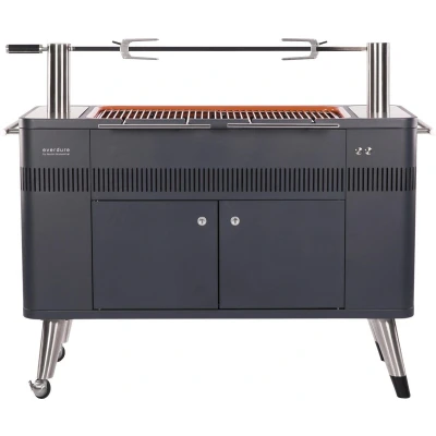 Afbeelding van Everdure Hub Houtskool Barbecue Black / Stainless Steel