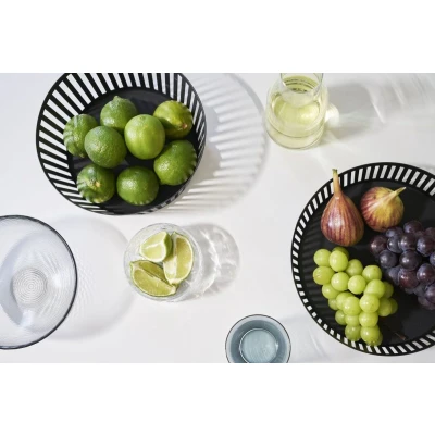 Afbeelding van Yamazaki Fruit basket wide Tower Black
