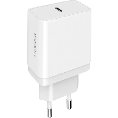 Afbeelding van Mobiparts Wall Charger USB C 20w White (with PD)