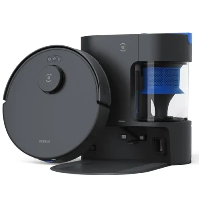 Afbeelding van ECOVACS DKX55 11EC Dweil en zuigrobot Zwart Zakloos, Cycloon techniek