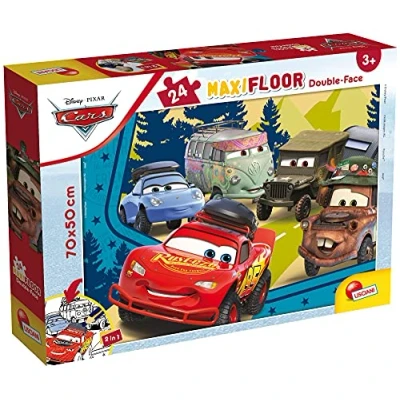 Afbeelding van Lisciani Giochi Disney Puzzle DF Maxi Floor 24 Cars voor kinderen, 86641