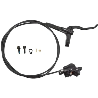 Afbeelding van Hydraulische schijfremset Shimano MT200 achter zonder remschijf zwart