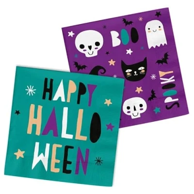 Afbeelding van Happy Halloween Servetten 20stk