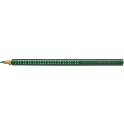 Afbeelding van kleurpotlood Faber Castell Jumbo GRIP 67 olijfgroen permanent