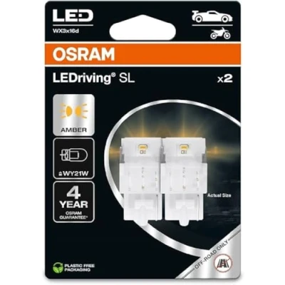 Image de 2 ampoules led osram ledriving w5w 12v 0,6w