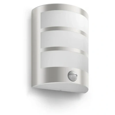 Afbeelding van Python buitenwandlamp met sensor Philips
