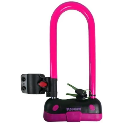Afbeelding van Stahlex Beugelslot 613 95 x 240 Color Mix Roze