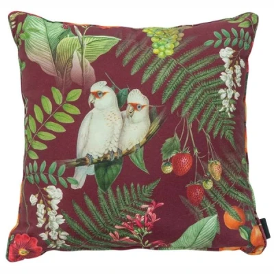 Afbeelding van Madison sierkussen 50x50 Josie bordeaux