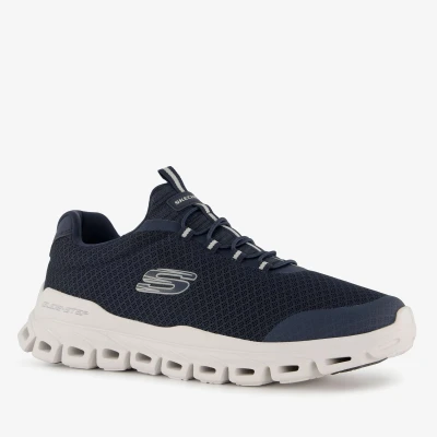 Afbeelding van Skechers Glide Step Sylo heren sneakers blauw Maat 42 Extra comfort Memory Foam