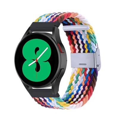 Afbeelding van Braided nylon bandje Multicolor Xiaomi Redmi Watch 5 Active / Lite