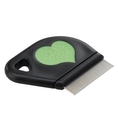 Afbeelding van Ferplast Vlooienkam Kat Kattenvachtkam 7.5x4x0.5 cm Zwart Lime