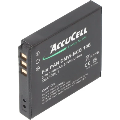Afbeelding van AccuCell batterij geschikt voor Panasonic CGA S008, DMW BCE10