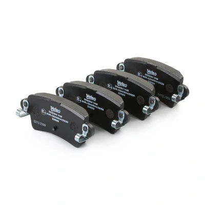 Afbeelding van VALEO 302034 Remblokkenset Achteras Excl. slijtage waarschuwingscontact Zonder anti kreukplaat RENAULT: MASTER 2 Kasten, Bus