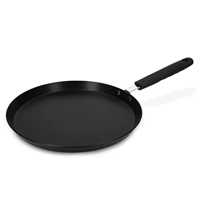 Afbeelding van Navaris pannenkoekenpan antiaanbak 26 cm Pan Voor pannenkoeken, omeletten en tortilla&#039;s alle kookoppervlakken Niet klevende antiaanbaklaag