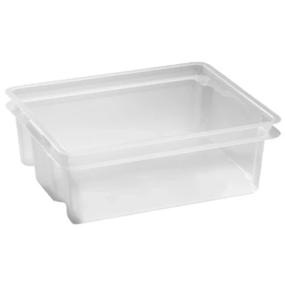 Afbeelding van KETER Crownest 17L, transparant, kratten, 43 x 36 14,5 cm