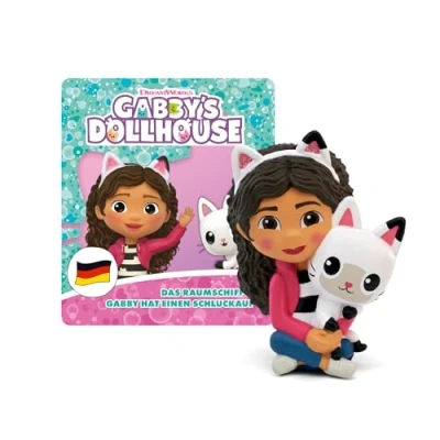 Afbeelding van tonies Hoorfiguur voor Toniebox, Gabby&#039;s Dollhouse het ruimteschip / Gabby heeft een hik, audiospel kinderen vanaf 4 jaar, speeltijd: ca. 43 minuten