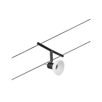 Afbeelding van Paulmann Wire Systems 12V kabelsysteem lamp GU5.3 Zwart (mat), Chroom