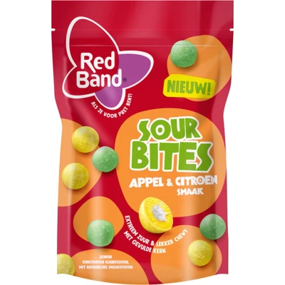 Afbeelding van Redband Sour Bites 8x145g