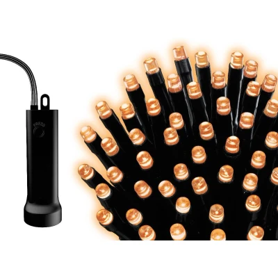 Afbeelding van Kerstverlichting batterij LED durawise strings 7,1M 96 lampjes div lichtstanden