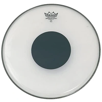 Afbeelding van Remo CS 0306 10 Controlled Sound® Clear Black Dot 6&quot; tomvel