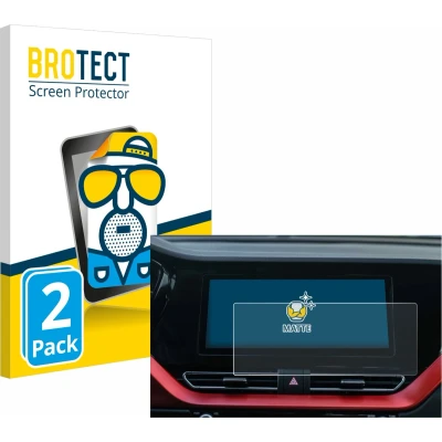 Afbeelding van BROTECT Screenprotector voor Kia E Niro 2020 Infotainment System Folie Beschermfolie matte (2 Stuks)