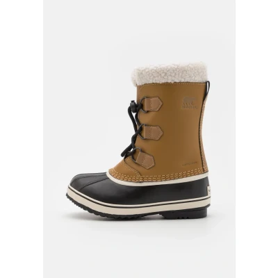 Afbeelding van Sorel YOOT PAC WP Unisex Veterlaarzen voor kinderen, Maat: 34, Mesquite Textiel/ synthetisch