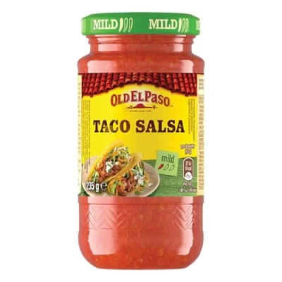 Afbeelding van Old El Paso Tortilla Taco Salsa Mild kruidige en fruitige tomatensalade 1 x 235 g