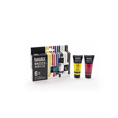 Afbeelding van Liquitex Basics Acrylic Colour Set 6x22ML