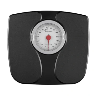 Afbeelding van LITTLE BALANCE 8727 Confort 150, mechanische personenweegschaal, weegschaal met XL display, compacte vorm, 150 kg, zwart