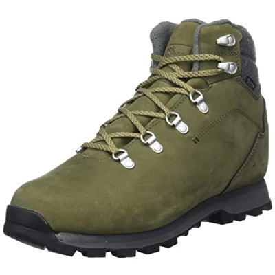 Afbeelding van Jack Wolfskin Snowboots, Heren, Maat: 46, Khaki grey Leer en textiel