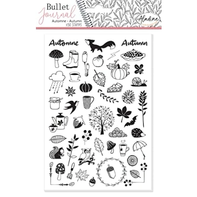 Afbeelding van Stamp Bullet Journal Autumn