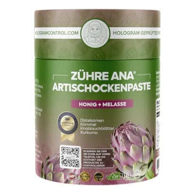 Afbeelding van Zühre Ana Artisjok Pasta 100% Natuurlijk Bron van Antioxidanten en Silymarine Reguleert Lever, Nieren, Gal Darm Reinigt Gifstoffen Voorkomt Urineweginfecties Kalium, Ijzer