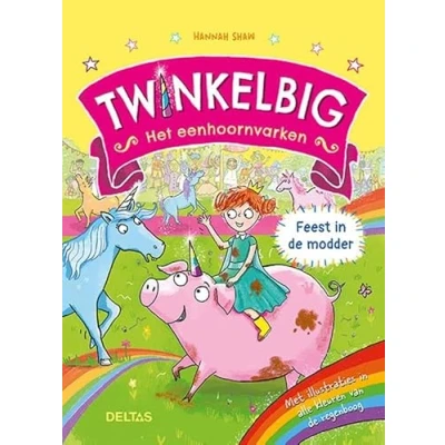 Afbeelding van Twinkelbig het eenhoornvarken Feest in de modder