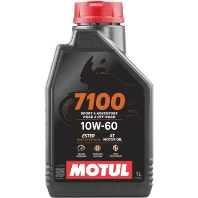 Afbeelding van Motul 7100 4T 10W 60 1L Motorolie 104100