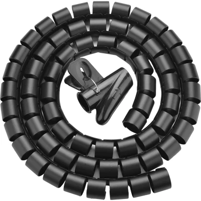 Afbeelding van Ugreen Kabel Organiser kabelgoot 1.5 meter 25mm zwart beschermbuis 20mm tot 78.5mm