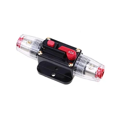 Afbeelding van Mintice 12 V 40 A Auto Motor Online Audio Stroomonderbreker Stereo Zekeringhouder Bescherming Reset De Zekering