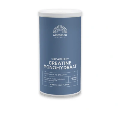 Afbeelding van Mattisson Creatine Monohydraat Poeder Creapure 350 gram