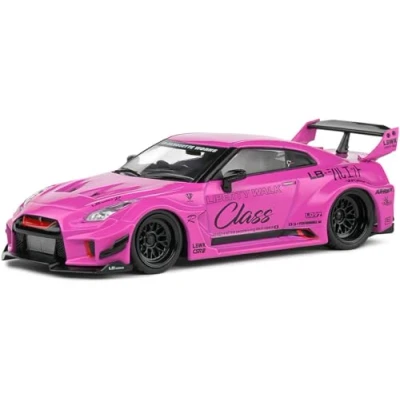 Afbeelding van Nissan GT R (R35) LB Silhouette Works Solido Modelauto 1:43 2019 S4311210 Schaalmodel